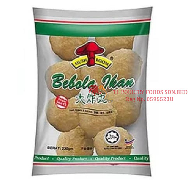 MR BEBOLA IKAN GORENG BESAR 230GM