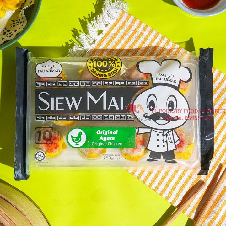 PAU AHMAD SIEW MAI ORIGINAL AYAM 250GM 10BIJI