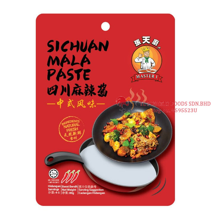 MASTER 1 SICHUAN (MALA) PASTE 180GM