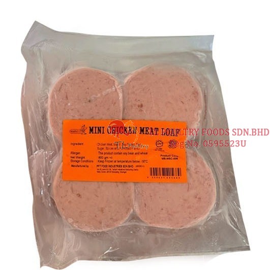 MADUBEE MINI AYAM DAGING LOAF (ORI) 800GM * 20PCS