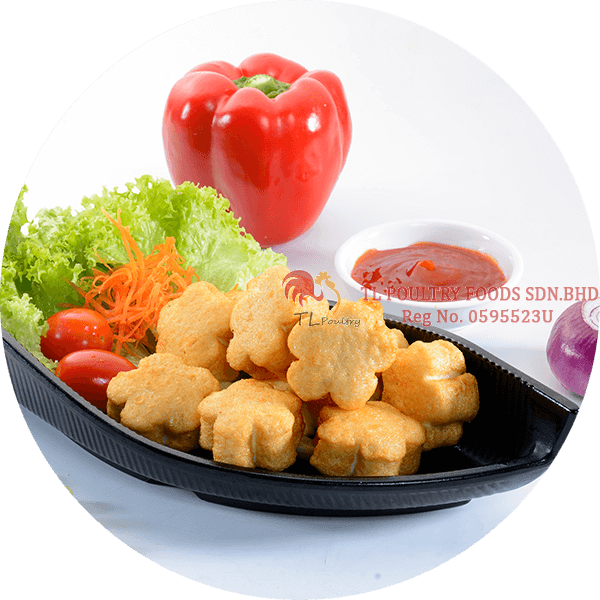 EB TOFU KEJU BERBENTUK BUNGA  850G(FS)