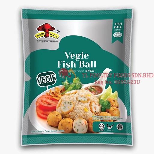 MR BEBOLA IKAN BERSAYUR 500GM