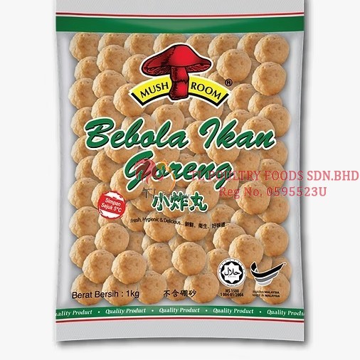 MR BEBOLA IKAN GORENG KECIL 1Kg