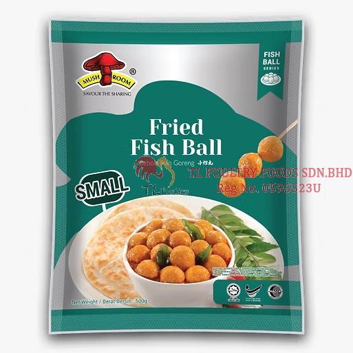 MR BEBOLA IKAN GORENG KECIL 500 GRAM