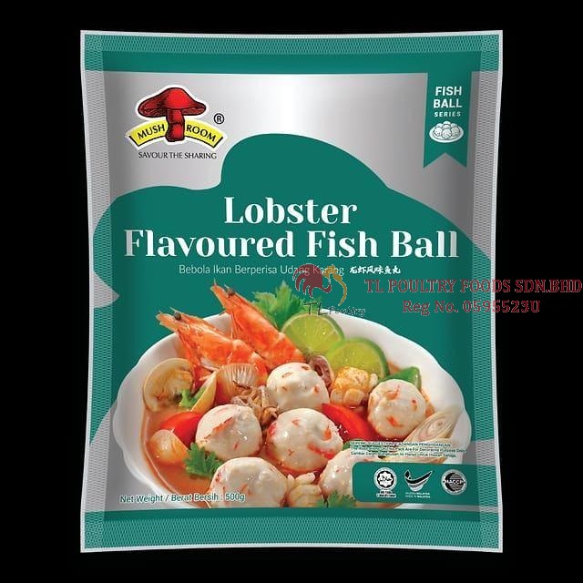 MR BEBOLA IKAN BERPERISA UDANG KARANG 500GM