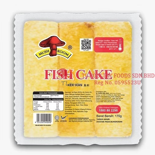 MR KEK IKAN PANJANG (VAKUM PEK) 170GM