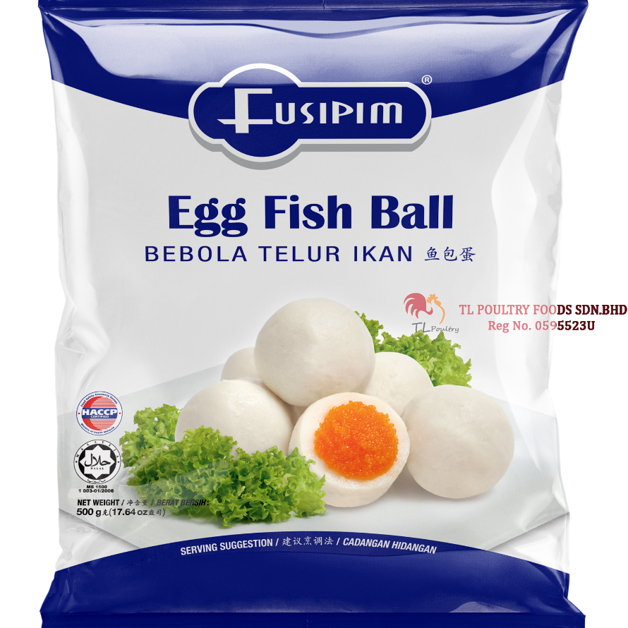 FU BEBOLA IKAN TELUR 500 GRAM
