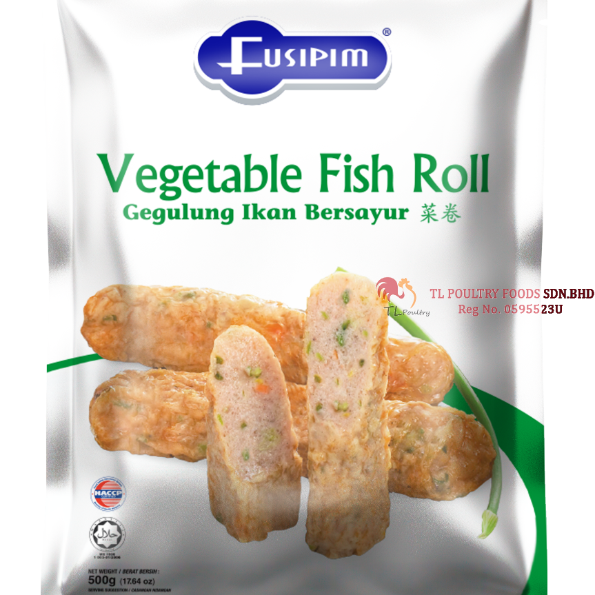 FU GEGULUNG IKAN BERSAYUR 500GM