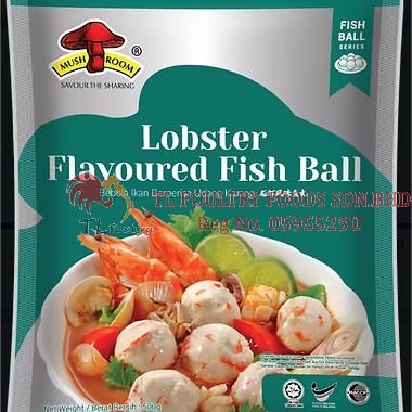 BEBOLA IKAN BERPERISA UDANG GALAH500G 