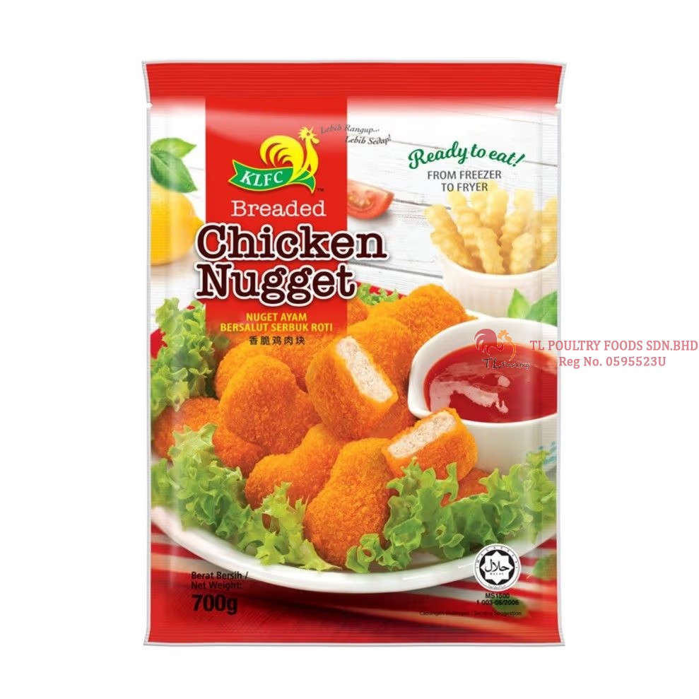 KLFC BREADED CHICKEN NUGGET 700GM