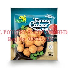 KLFC TEPUNG CUCUR (IKAN BILIS) 200GM