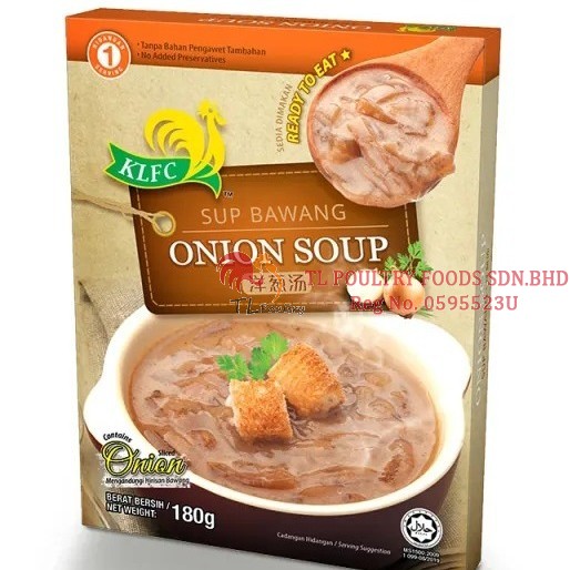 KLFC ONION SOUP 180GM