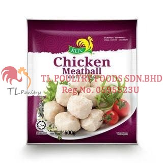 KLFC CHICKEN MEATBALL 500GM