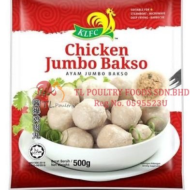 KLFC CHICKEN JUMBO BAKSO 500GM
