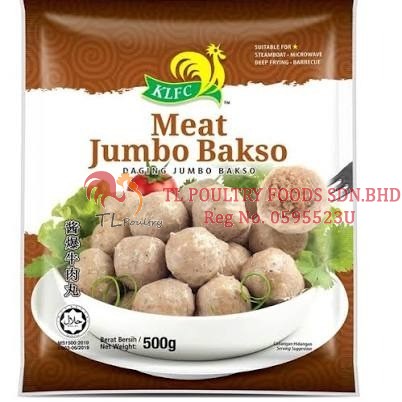 KLFC MEAT JUMBO BAKSO 500GM